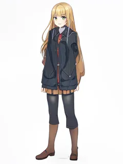 Character my model generated from seed 166